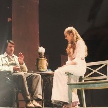 Veronica Gulbe (Plotnikova) with Anatoly Lobotsky 